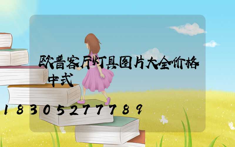 欧普客厅灯具图片大全价格 中式